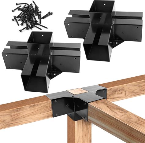 metal bracket pergola kits|pergola bracket kits 4x4.